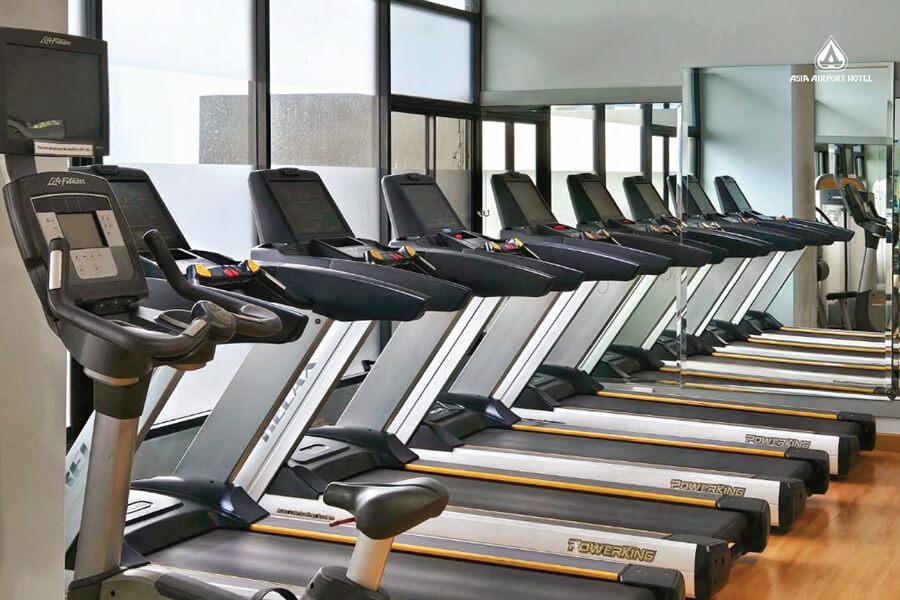 Asia Airport Hotel : Fitness Room