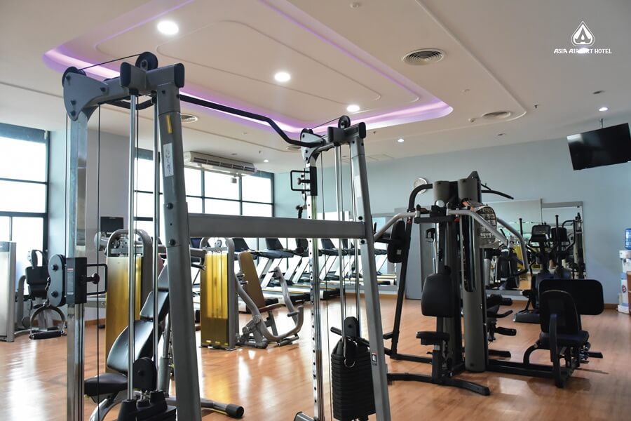 Asia Airport Hotel : Fitness Room