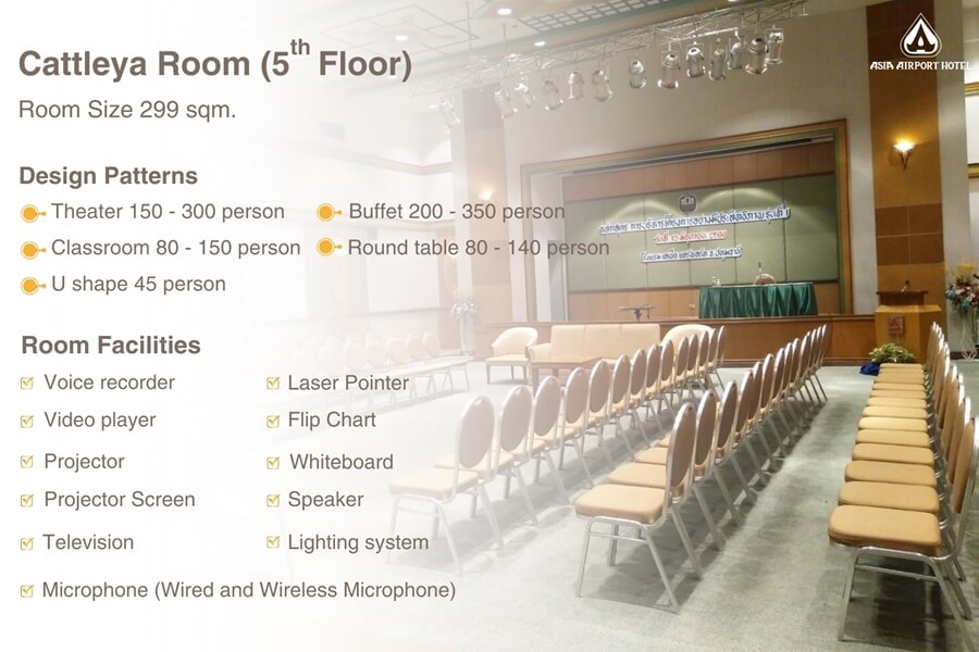 Asia Airport Hotel : CATTLEYA ROOM