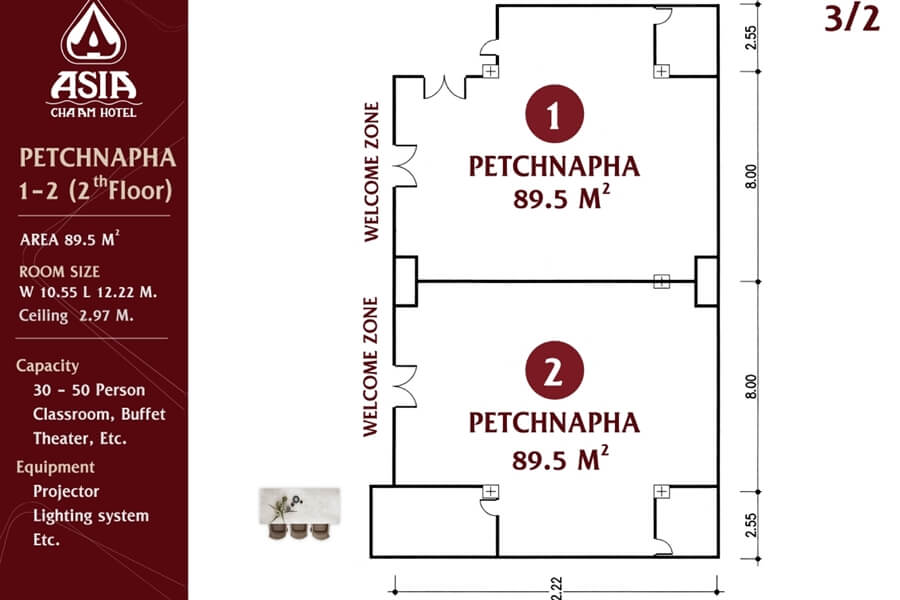 Asia Cha Am Hotel : PETCHNAPHA ROOM